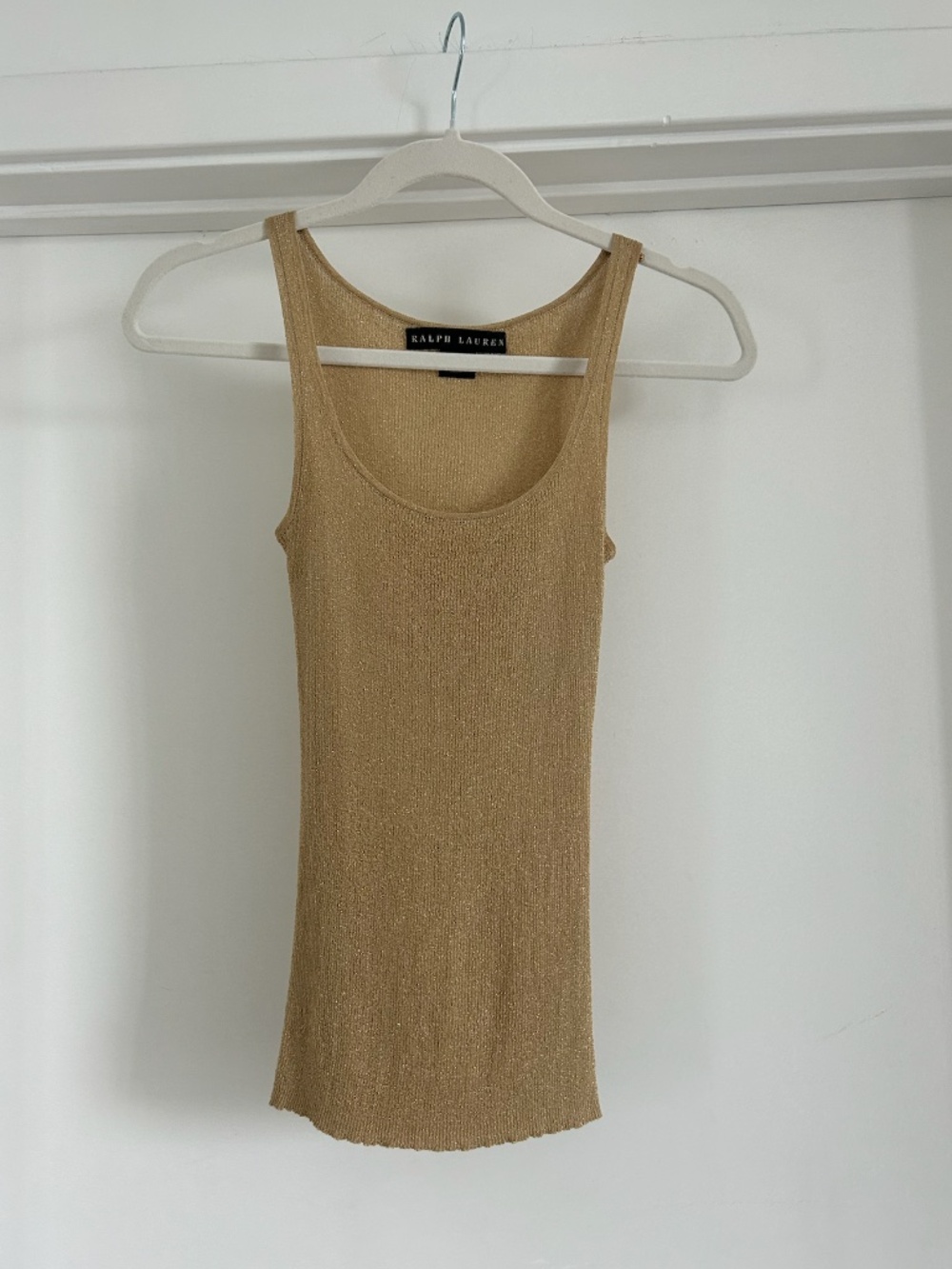 Vintage Gold Ralph Lauren Tank Top